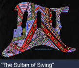 "The Sultan of Swing" - 3 ply Strat style