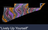"Lively Up Yourself" - 3 ply Les Paul style